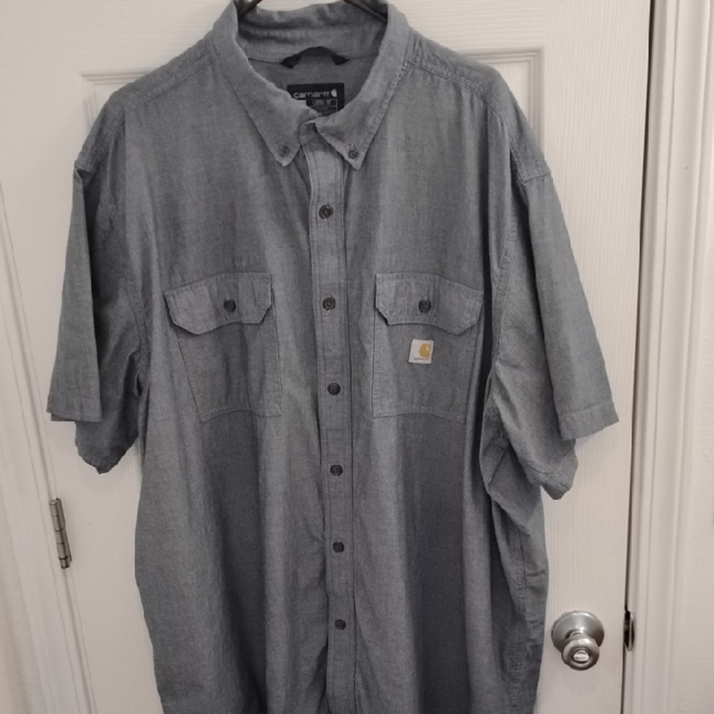 Carhartt Gray Casual Button Down Shirt
